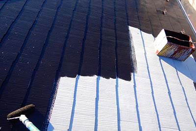 朝倉市 屋根の塗装